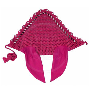 Bonnet d'oreille en maille premium pour cheval - Accessoire d'entraînement de haute qualité pour usage quotidien, séchage rapide, ajustement confortable - Product Image 3