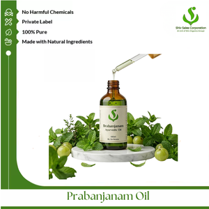 Aceite Ayurvédico para Masaje Corporal Finest Brabanjanam, Fabricado en India para Distribución a Granel y Empaquetado de Marca Privada - Product Image 1