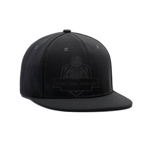 Casquette Snapback Personnalisée en Toile avec Panneaux Respirants, Calotte Structurée, Visière Plate, Fermeture Ajustable Sûre, Prête pour le Sport, 100% Coton - Product Image 4