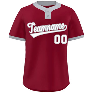 Maillot de baseball personnalisé de qualité supérieure, bicolore, unisexe, grandes tailles, pour jeunes, avec logo personnalisé, à vendre - Product Image 3