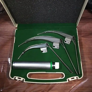 Ensemble de laryngoscopes de haute qualité avec batterie rechargeable, lames pédiatriques en acier inoxydable, certifié CE, équipement de classe II - Product Image 6