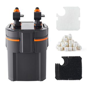 Filtro de Canister Personalizable de 224.5 GPH con Luz Externa de 2 Etapas y Bomba Potente para Circulación y Limpieza del Agua - Product Image 1