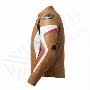 Chaqueta de Motociclista de Cuero Genuino para Hombre de la Mejor Calidad, Nueva Colección de Invierno, Chaquetas de Motocicleta con Protecciones Desmontables Personalizadas - Product Image 3