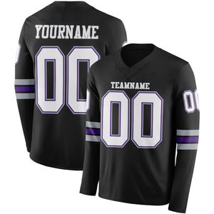 Maillot de football respirant à manches longues personnalisé avec logo frontal pour les matchs de club en tournoi - Product Image 3
