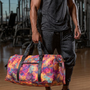 Sacs de sport camouflage pour l'entraînement, sacs de sport imprimés fitness avec bretelles, sacs de sport camouflage - Product Image 2