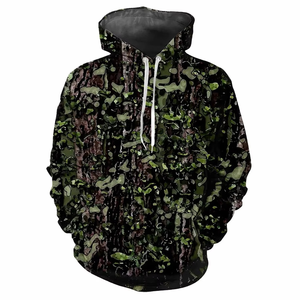 Sudadera con Capucha de Caza Otoño 2026, Nuevo Diseño, Estampado de Selva, Algodón, Corte Ajustado, Camuflaje para Hombre - Product Image 4