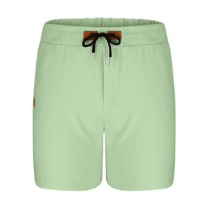 Shorts d'été pour hommes de qualité supérieure, taille élastique, taille mi-haute, respirants, élégants, décontractés, tendance - Product Image 1