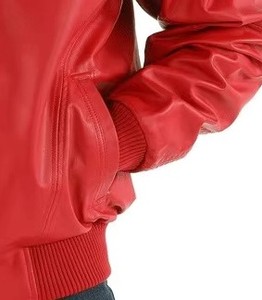 Chaqueta de Cuero de Pitón y Piel de Vaca Genuina Personalizada para Hombre, Estilo Motociclista, Servicio de Muestra de Fábrica OEM ODM Disponible - Product Image 2