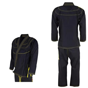 Traje de BJJ Cómodo y Transpirable para Competición, Gi de Jiu Jitsu con Logotipo Frontal, 100% Algodón, Secado Rápido, Duradero, Temporada 2026 - Product Image 6