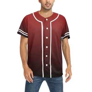 Maillot de baseball léger, design d'équipe, numéro et nom imprimés, vêtements d'entraînement, maillot de baseball - Product Image 3