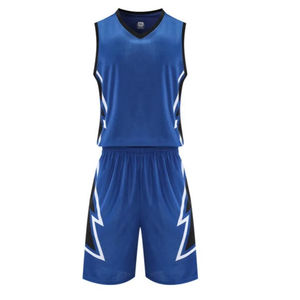 Conjunto de Uniforme de Baloncesto Femenino 100% Poliéster Antibacterial de Secado Rápido, Chaleco sin Mangas, Pantalones Cortos y Camiseta - Product Image 2