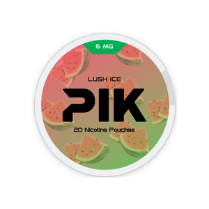 6MG Refrescantes Bolsitas Orales Lush Ice Energy, Formato Snus, Sabor Menta Melón, para Uso Diario, al Mejor Precio - Product Image 1