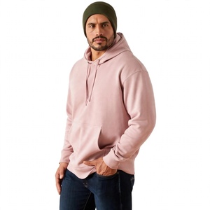 Sudadera con Capucha Rosa Personalizada para Hombre, Sudadera de Felpa Gruesa y Holgada, Sudadera de Algodón Premium con Bolsillo, Transpirable, de Secado Rápido y Ecológica - Product Image 1