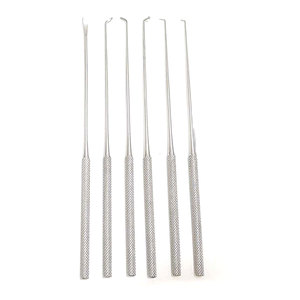 Micro Dissector Set Stainless Steel Reusable Microsurgery Surgical <b>Instruments</b> Kit for Precision <b>Neurosurgery</b> Brain Surgery - Product Image 6