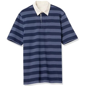 Polo en coton doux, production en gros, polo promotionnel, uniforme d'entreprise personnalisé, polo en polyester et élasthanne, séchage rapide - Product Image 3