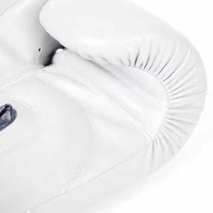 Guantes de Boxeo Profesionales Personalizados Unisex de Cuero Genuino con Cordones en la Muñeca, 8oz 10oz 12oz 14oz 16oz, Logotipo OEM, Venta al Por Mayor, MOQ Bajo - Product Image 2
