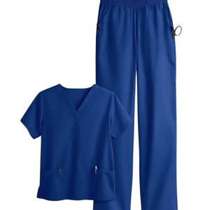 Ensemble de vêtements professionnels pour infirmières, tenue médicale, uniforme du personnel hospitalier, broderie personnalisée, fournisseur d'usine - Product Image 2