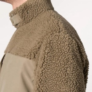 Sweat-shirt en polaire sherpa pour homme, chaud, doux, confortable, respirant, fermeture éclair intégrale, double poche, veste en polaire sherpa - Product Image 2