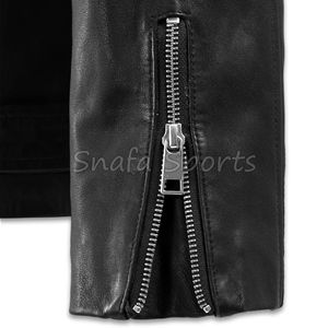 Servicios OEM Chaqueta de cuero para hombre de diseño personalizado de alta calidad, nueva chaqueta de cuero para hombre hecha en Pakistán - Product Image 4