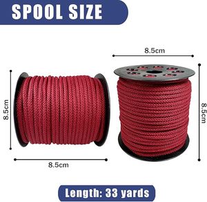High Quality 4mm Cotton Rope Twisted Braided Rope <b>Small</b> Diameter Utility Rope Soft Flexible Strong Durable Natural Fiber Rope - Product Image 5