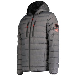 Custom Streetwear Men's Winter Puffer <b>Jacket</b> Heavy Weight <b>Waterproof</b> Reversible Bubble Coat Hooded Windproof Warm <b>Parka</b> OEM ODM - Product Image 3