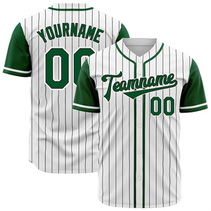 Uniformes de béisbol con impresión personalizada Uniformes de béisbol al por mayor para equipos Camisetas de softbol personalizadas en blanco - Product Image 3