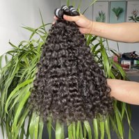 Grossiste Extensions de Cheveux Naturels Bouclés Bruts Vietnamiens et Birmans Remy, Mèches Ondulées Lisses de 30 Pouces avec Closure et Frontale en Dentelle
