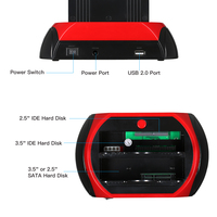 Caja de estación de acoplamiento USB IDE/SATA HDD todo en uno del fabricante, discos duros SATA IDE de 2,5/3,5 pulgadas para Mac/PC, Stock de plástico