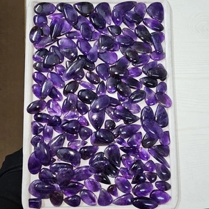 พลอยแอมะทิสต์ธรรมชาติทรงอิสระแบบหลวมสำหรับทำเครื่องประดับ - Product Image 3