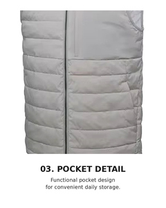 Gilet thermique léger et extensible avec finition imperméable |   MARK MK-415 OEM/ODM Marque coréenne - Product Image 6