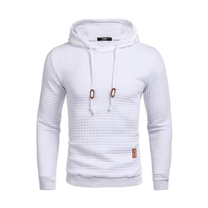 เสื้อฮู้ดดี้วาฟเฟิลผู้ชาย ผ้าฝ้ายแท้ 100% คุณภาพเยี่ยม ขนาดและดีไซน์สั่งทำได้ ราคาโรงงานโดยตรง - Product Image 1