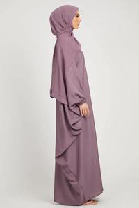 Dubai Abaya New Saudi Arabia Designs Sustainable Silk Lightweight Ankle Length Spring <b>Dress</b> <b>for</b> Women Muslim Burqa Turkey Style - Product Image 3