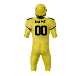 Uniforme de football américain au design unique du fabricant, respirant, 100% polyester, antibactérien, toutes les couleurs, taille plus, tendance - Product Image 5