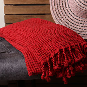 Serviettes de cuisine en coton tissé 100 % de haute qualité, ultra douces, réutilisables, pour le nettoyage de la vaisselle, écologiques, couleur unie - Product Image 3
