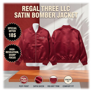 Wholesale Zipper Bomber Jacket <b>Men</b> Crewneck <b>Long</b> Sleeve 100% Satin Varstiy Bomber Jackets <b>Men's</b> Winter Warm Up Bomber <b>Coat</b> - Product Image 1