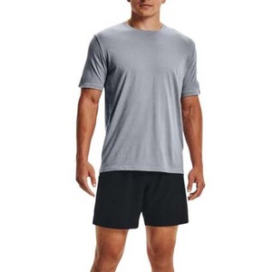 Men's Casual 100% Cotton T-Shirt with Embroidered O-Neck Design Quick Dry Breathable Gym Fitness Summer Short Sleeve - Product Image 4