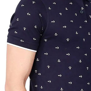 Nouveaux polos pour hommes avec logo personnalisé, manches courtes, sublimés ou unis, polos pour hommes en vente en ligne à bas prix - Product Image 2