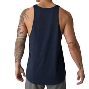 Custom Men Gym Tank <b>Top</b> Breathable Sleeveless Fitness Shirt Running Workout Vest Wholesale OEM ODM Manufacturer - Product Image 5
