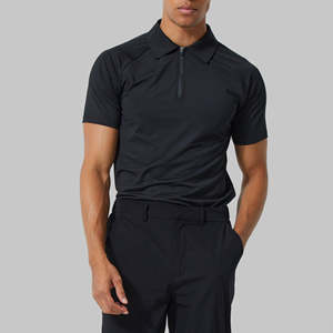 เสื้อโปโลแขนสั้นผู้ชายแบบ OEM/ODM สีบล็อกตัดต่อ ผ้าฝ้าย 100% ทรงหลวม สกรีนโลโก้พิมพ์นูน 3 มิติ ตามสั่ง - Product Image 5