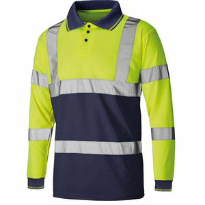 Wholesale <b>Men's</b> Polyester Breathable Reflective Long Sleeve Neck High Visibility Fluorescent Safety Customized <b>Overalls</b> Digital - Product Image 1