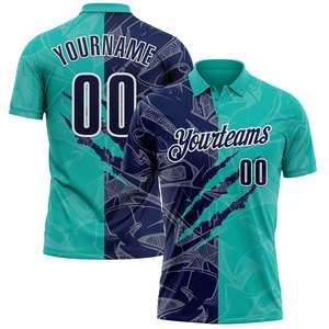 เสื้อโปโลกีฬาองค์กรแบบกำหนดเอง ผ้าโพลีเอสเตอร์ระบายอากาศ ผู้ผลิต OEM ODM รับผลิตแบรนด์ส่วนตัว ขายส่ง - Product Image 2