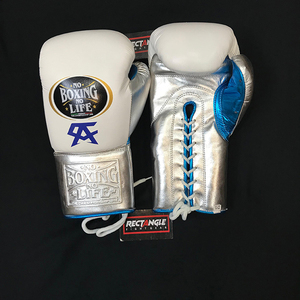 Guantes de Boxeo de Súper Calidad, Sin Boxeo No Hay Vida, Guantes de Entrenamiento con Cierre de Cordones Ajustable y Dedos Completos - Product Image 2