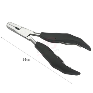Wholesale Hair <b>Extensions</b> Plier Including Two Hole <b>Micro</b> Beads Remover Pliers Hair Surgical grade Stainless Steel Nano Bead - Product Image 4