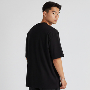 เสื้อยืดคอกลมผู้ชายผ้าฝ้ายถัก 100% ลายพิมพ์ลำลอง ไซส์ใหญ่ แขนสั้น ทรงโอเวอร์ไซส์ ยับยาก ระบายอากาศดี รุ่นซัมเมอร์ใหม่ - Product Image 2