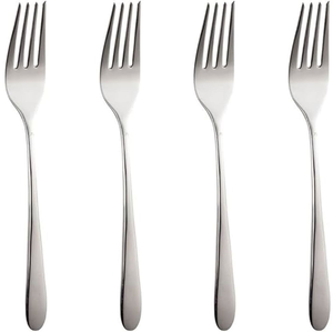 Ensemble de fourchettes en acier inoxydable, finition miroir, modernes, pour dîner, dessert, fruits, pour la maison et les restaurants - Product Image 3