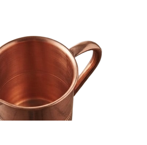 Carafe en cuivre au design classique, capacité pour fêtes, eau chaude/froide, vin, jus, thé glacé, pichet en cuivre durable - Product Image 6