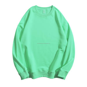 Suéter de cuello redondo de moda de primavera y otoño 380g suéter multicolor pesado Sudadera con capucha para hombre - Product Image 3