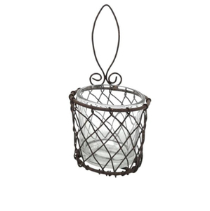 Portavelas Decorativo de Hierro y Vidrio para el Hogar, Acabado Negro para Decoración del Hogar y Bodas, Portavelas Redondo - Product Image 3