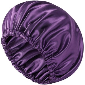 Gorro de Dormir de Satén de Doble Capa Premium con Logotipo Personalizado Loviaal para Mujer, Ajustable, Elástico, Protección para el Cabello, OEM ODM, Primavera/Verano - Product Image 4