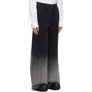 <b>Men</b>’s Premium Baggy <b>Jeans</b> Modern <b>Relaxed</b> <b>Fit</b> Wide Leg Denim Trousers Vintage Wash Casual Streetwear Pants - Product Image 2
